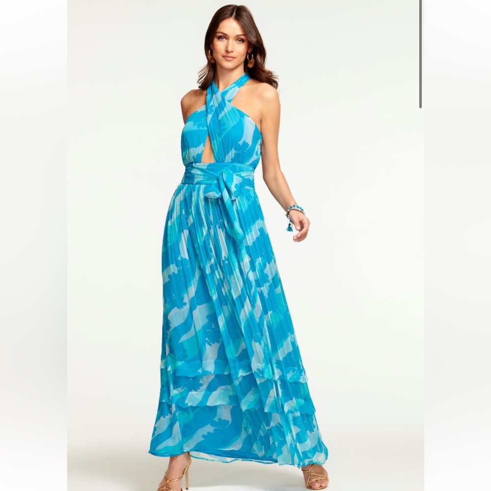 Ramy Brook Printed Zoya Maxi Dress